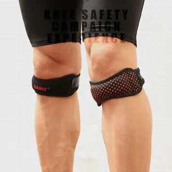 Мъжки и женски Нови Спортни силиконови Мини Коленете, за Капачката на коляното, които Правят Болка, Регулируема Поддръжка на Сухожилията Патела