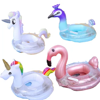 Фламинго/Unicorn/Лебед/Тукан, Детско Пръстен за Плуване, Надуваем Басейн, Флоат За Деца, Водна Сигурно Седалка, Шезлонг, boia Piscina